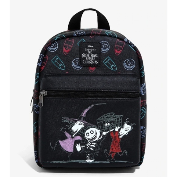 Loungefly Handbags - Loungefly Disney NBC Lock Shock & Barrel Backpack